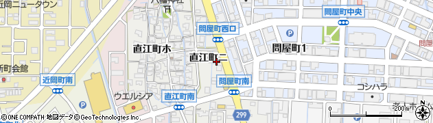 石川県金沢市直江町ニ52周辺の地図