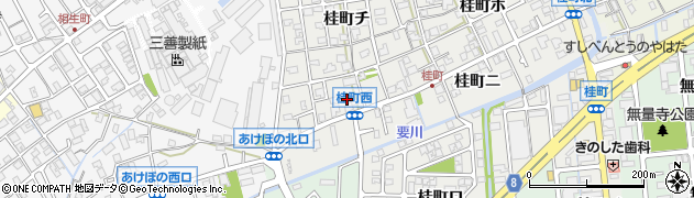 石川県金沢市桂町（リ）周辺の地図