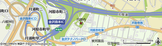 石川県金沢市河原市町（ハ）周辺の地図