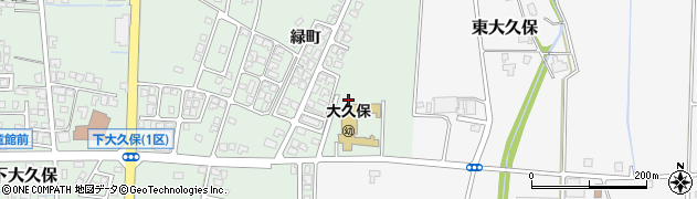富山県富山市下大久保（緑町）周辺の地図