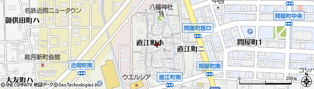 石川県金沢市直江町（ホ）周辺の地図