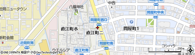 石川県金沢市直江町ニ29周辺の地図