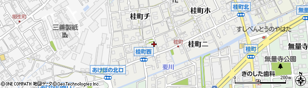石川県金沢市桂町リ60周辺の地図