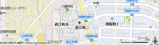 石川県金沢市直江町ニ7周辺の地図