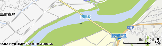 関崎橋周辺の地図