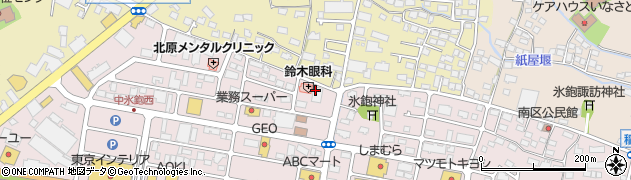 株式会社高木酒店　長野南店周辺の地図