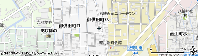 石川県金沢市御供田町ハ44周辺の地図