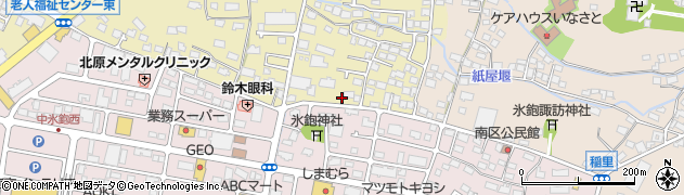 長野県長野市稲里町中氷鉋534周辺の地図