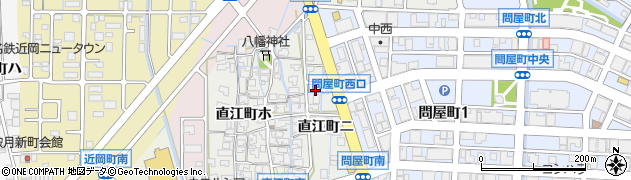 石川県金沢市直江町ニ9周辺の地図