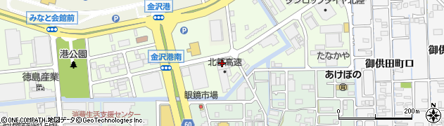 株式会社北都高速運輸倉庫　倉庫部周辺の地図