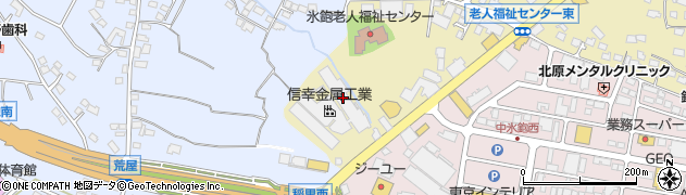 長野県長野市稲里町中氷鉋1周辺の地図
