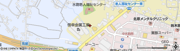 長野県長野市稲里町中氷鉋382周辺の地図