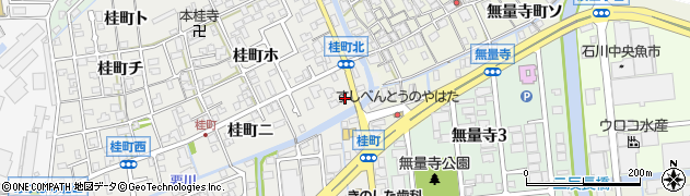 石川県金沢市桂町ニ周辺の地図