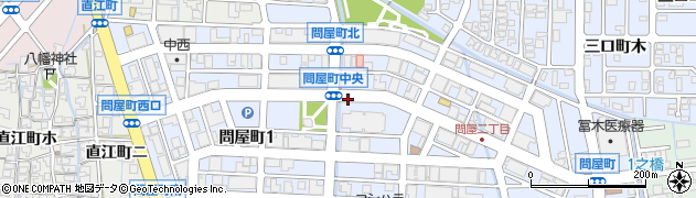 石川県金沢市問屋町周辺の地図