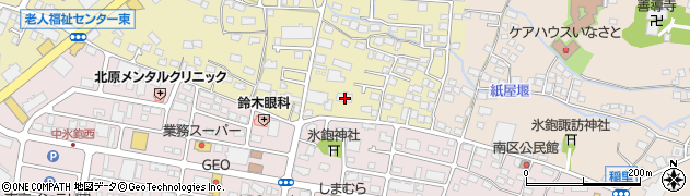 長野県長野市稲里町中氷鉋531周辺の地図