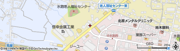 長野県長野市稲里町中氷鉋385周辺の地図
