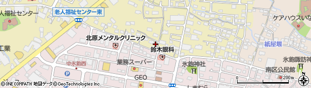 長野県長野市稲里町中氷鉋480周辺の地図