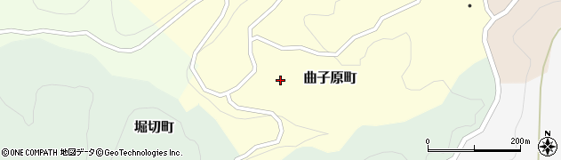 石川県金沢市曲子原町ト周辺の地図