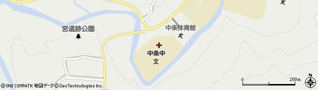 長野市立中条中学校周辺の地図