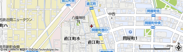 石川県金沢市直江町ニ11周辺の地図