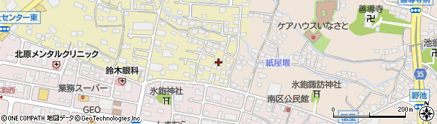 長野県長野市稲里町中氷鉋541周辺の地図