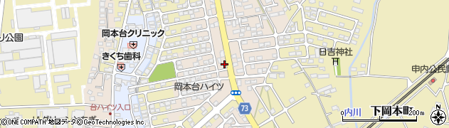栃木県宇都宮市東岡本町742周辺の地図