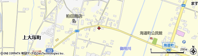 栃木県宇都宮市海道町395周辺の地図