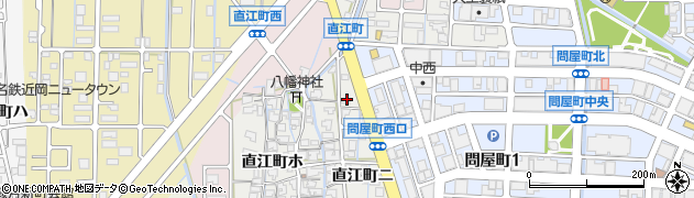 石川県金沢市直江町ニ12周辺の地図