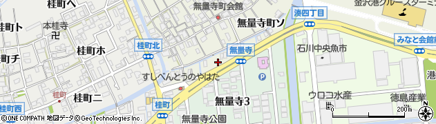 石川県金沢市無量寺町（ト）周辺の地図