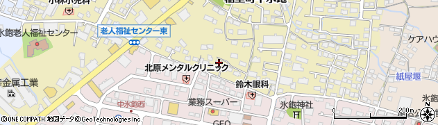 長野県長野市稲里町中氷鉋477周辺の地図