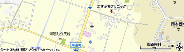 栃木県宇都宮市海道町141周辺の地図
