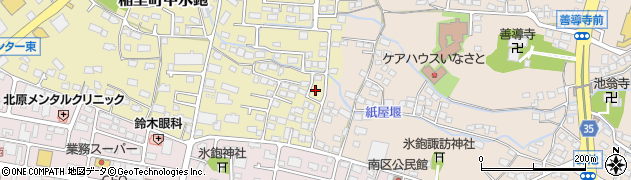 長野県長野市稲里町中氷鉋546周辺の地図