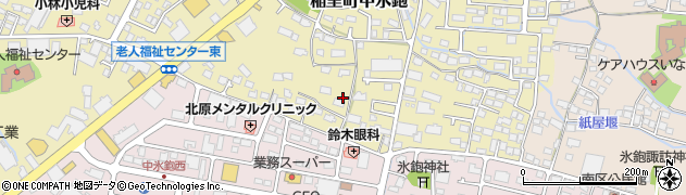 長野県長野市稲里町中氷鉋484周辺の地図