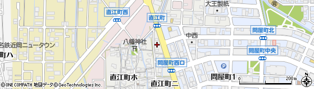 石川県金沢市直江町ニ13周辺の地図