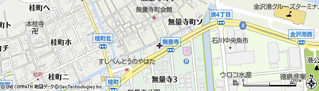 石川県金沢市無量寺町ト52周辺の地図