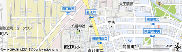 石川県金沢市直江町ニ14周辺の地図