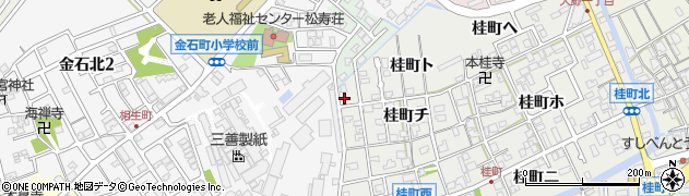 石川県金沢市桂町ト82周辺の地図