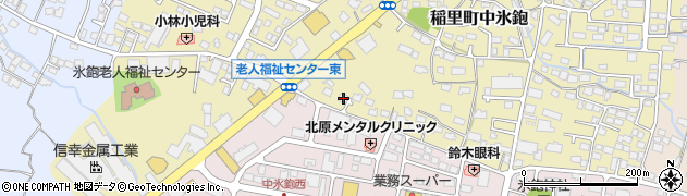長野県長野市稲里町中氷鉋463周辺の地図