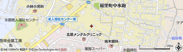 長野県長野市稲里町中氷鉋470周辺の地図