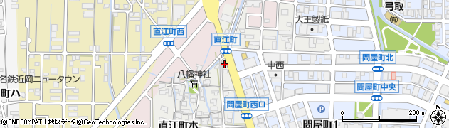 石川県金沢市直江町ニ15周辺の地図