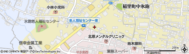 長野県長野市稲里町中氷鉋461周辺の地図