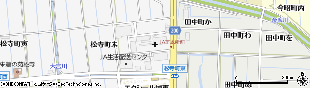 石川県金沢市松寺町未周辺の地図
