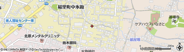 長野県長野市稲里町中氷鉋560周辺の地図