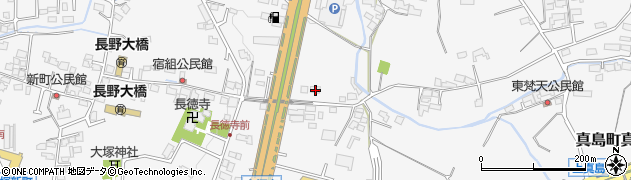長野県長野市青木島町大塚375周辺の地図