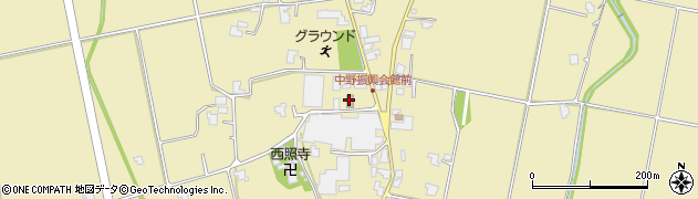 砺波市消防団　中野分団周辺の地図
