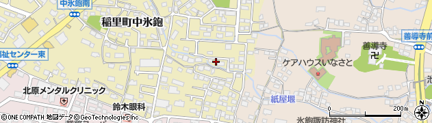 長野県長野市稲里町中氷鉋1031周辺の地図