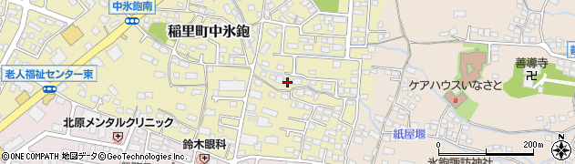 長野県長野市稲里町中氷鉋559周辺の地図