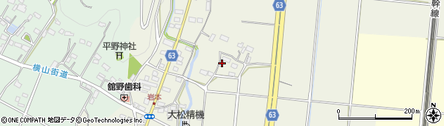 栃木県宇都宮市岩本町229周辺の地図