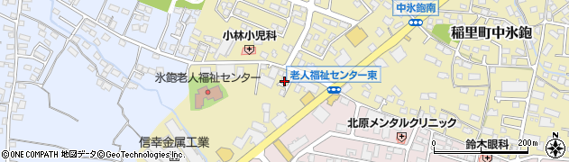 長野県長野市稲里町中氷鉋413周辺の地図