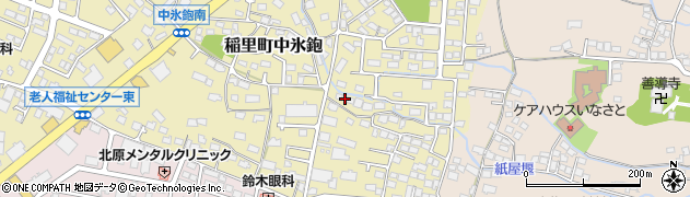 長野県長野市稲里町中氷鉋562周辺の地図